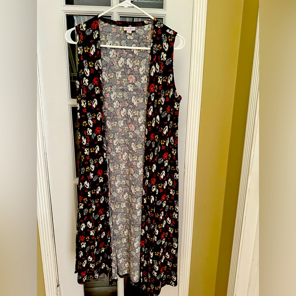 LulaRoe Floral Cardigan